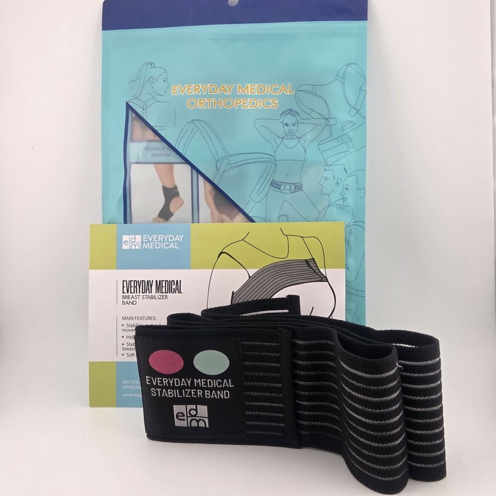Everyday Medical Breast Stabilizer Band for Post Breast Augmentation NEW